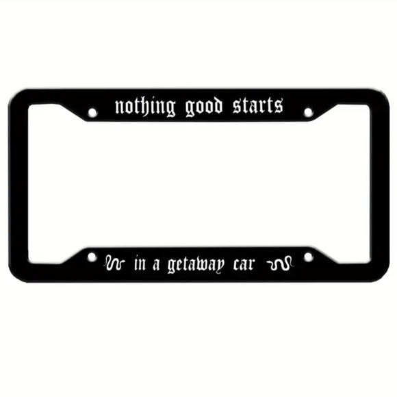 Taylor Swift Other - Reputation License Plate Holder Taylor Swift Rep Swiftie Car Accessory